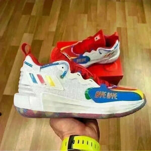 💰HUGE CLEARANCE SALE 💰 Adidas Dame 7  EXTPLY J LEGO Unisex Kids Basketball